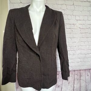 Lafayette 148 Blazer Draped Jacket Coat